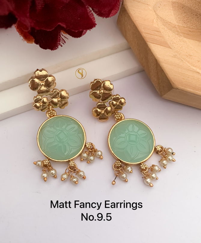 20 Designer AD Diamond Fancy Earrings Wholesale Online
